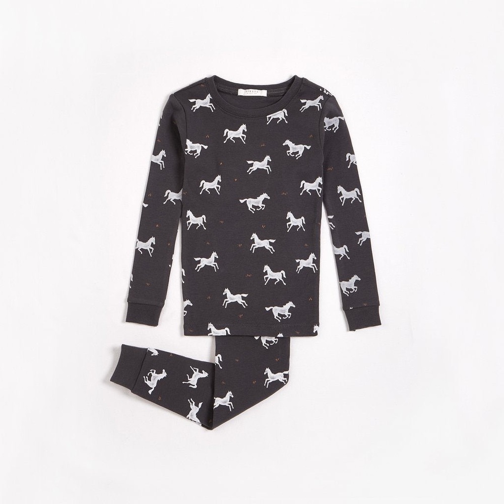 Petit Lem Wild Horses Pajama Set